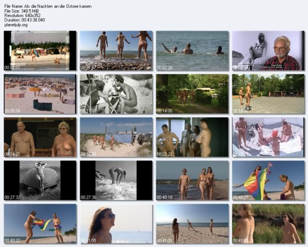 Niemiecki film dokumentalny o nudyzm | German documentary video about nudism