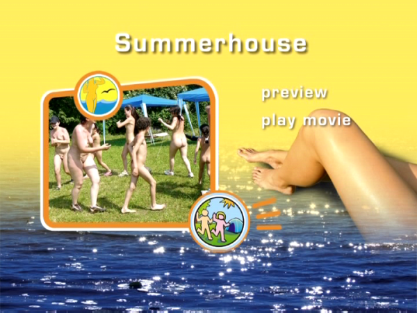 Summerhouse - Rodzinny nudyzm filmy DVD na łonie natury | Family nudism DVD video outdoors