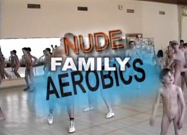 Nude family aerobics - Rodzinny nudyzm filmy DVD na siłowni | Family nudism DVD video in the gym