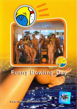 Funny Bowling Day video - Rodzinny nudyzm wideo DVD | Family nudism DVD video