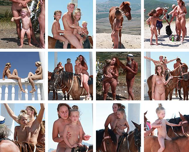 Galeria rodzinny nudyzm w górach | Photo gallery family nudism in the mountains