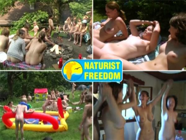 Cottage Picnic - Rodzinny nudyzm wideo DVD | Family nudism DVD video