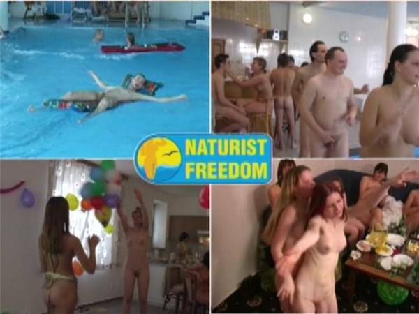 Girls Birthday party - rodzinny nudyzm wideo DVD | Family nudism DVD video