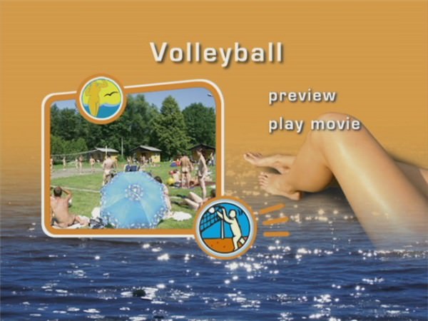 Video naturisme Volleyball - Rodzinny nudyzm filmy DVD | Family nudism DVD video