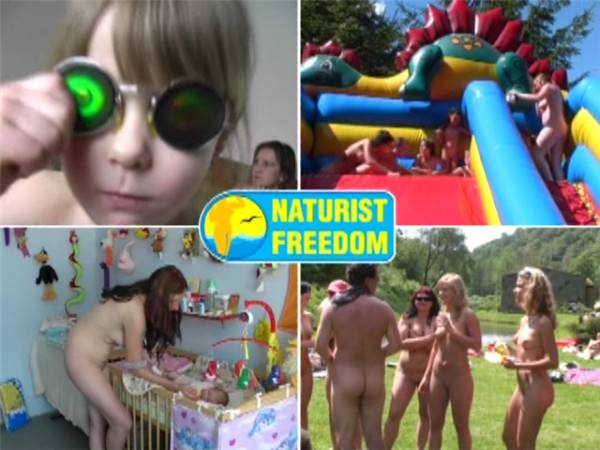 Bathing in a Bahnak - Filmy DVD rodzinny naturyzm na łonie natury  | Video DVD a family naturism in nature