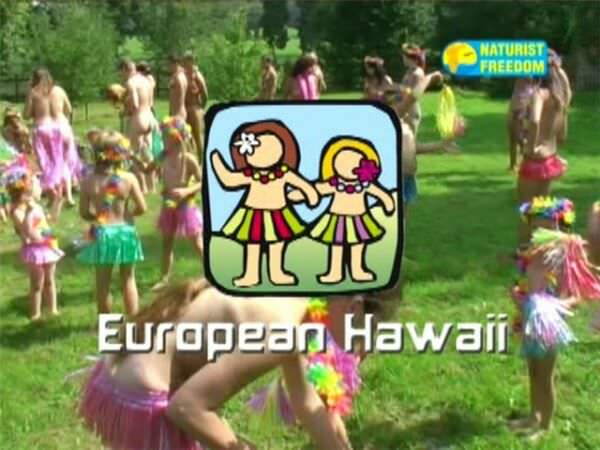 European Hawaii - rodzinny nudyzm filmy DVD na łonie natury | Family nudism DVD video outdoors