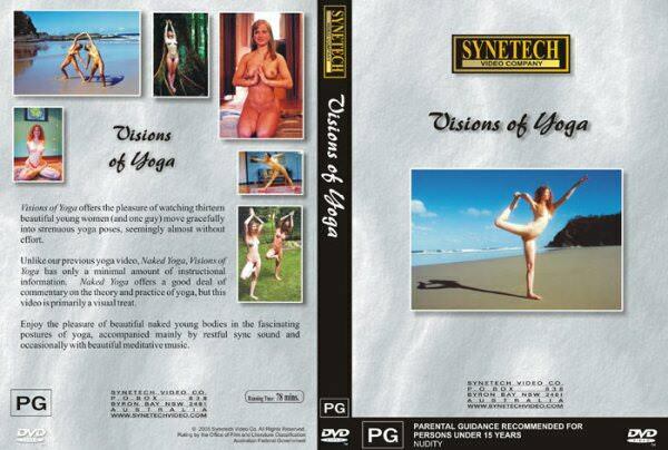 DVD filmy młode nagie dziewczyny zajmują się jogi na łonie natury | DVD video young naked girls do yoga in nature