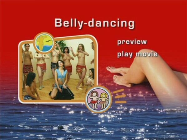 Belly Dancing - wideo DVD rodzinny nudyzm szkoła tańca | DVD video family nudism dance school