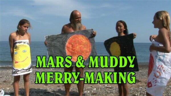 Mars and muddy merry making - Filmy DVD rodzinny nudyzm na morze | Video DVD a family nudism on the sea