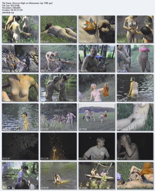 Wideo dokumentalny nudyzm w Rosji 1996 år | Documentary video a nudism in Russia