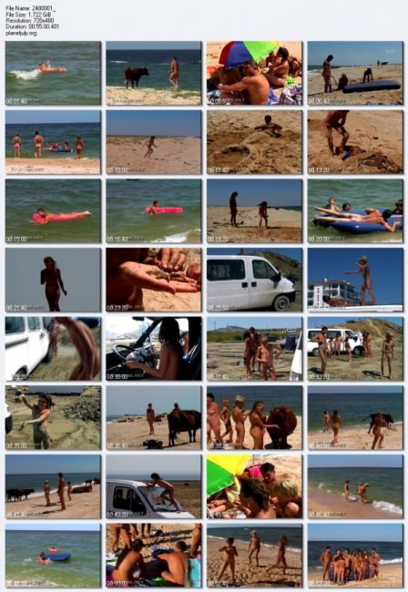 Wideo dokumentalny rodzinny nudyzm na morze w jakości DVD | Documentary video a family nudism on the sea in DVD quality