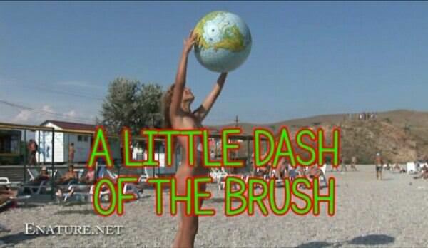 A little dash of the brush - dokumentalny film DVD nudyzm | Documentary DVD video nudism