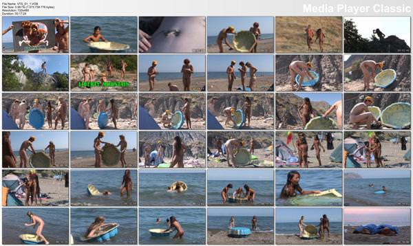 Liberty Mountain - Rodzina nudyzm DVD wideo | Family nudism DVD video