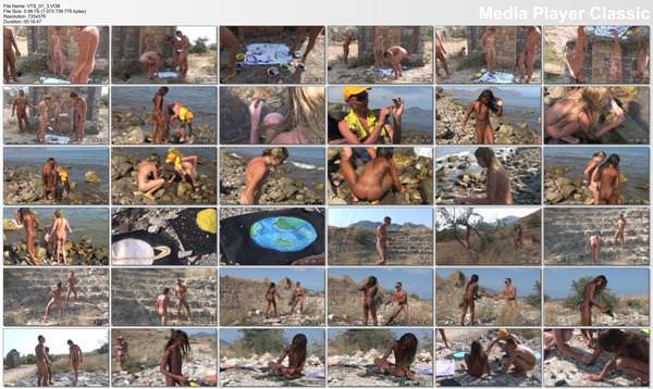 Naked Art Unlimited - Rodzina nudyzm DVD wideo | family nudism DVD video