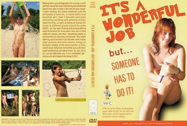 Its a wonderful job - Rodzina nudyzm DVD wideo | Family nudism DVD video