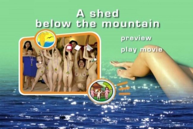 A Shed Below the Mountain - Nudyzm rodzinny film DVD | DVD video family nudism