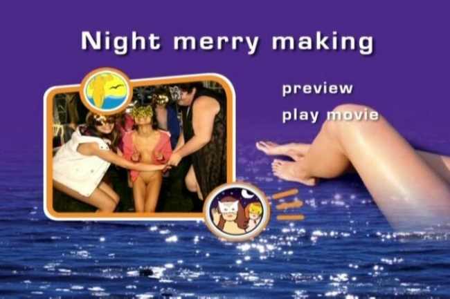 Night merry making - Video naturyzm DVD | DVD video naturism