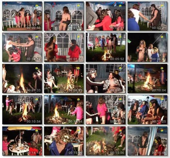 Night merry making - Video naturyzm DVD | DVD video naturism