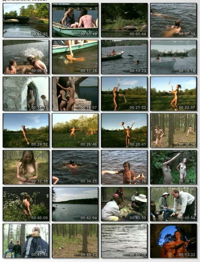 Castle Naturism - Nudyzm rodzinny film DVD na zewnątrz | DVD video family nudism outdoors