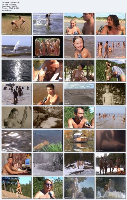 Wszystko życie nudystów film dokumentalny | All the life of nudists documentary video